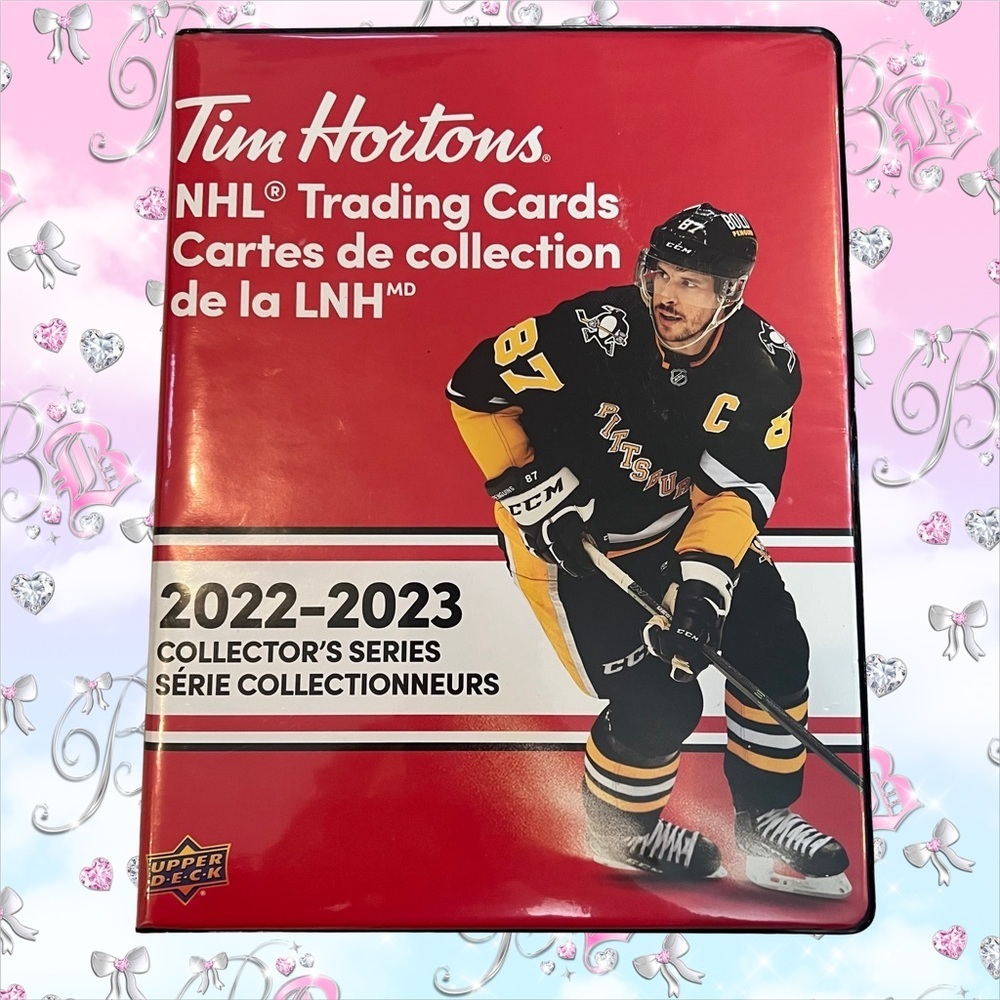 Tim Hortons NHL trading cards binder book cards brand new collectors hockey 🏒
